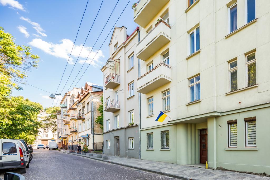 Apartment On Arkhipenka With Panorama View Lviv Eksteriør bilde