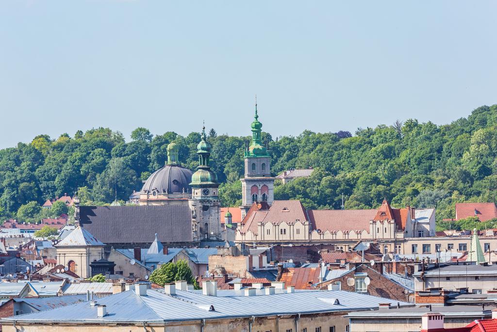 Apartment On Arkhipenka With Panorama View Lviv Eksteriør bilde