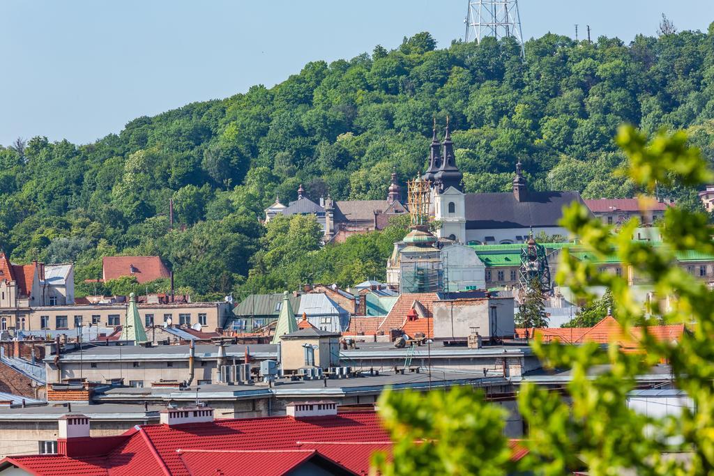 Apartment On Arkhipenka With Panorama View Lviv Eksteriør bilde